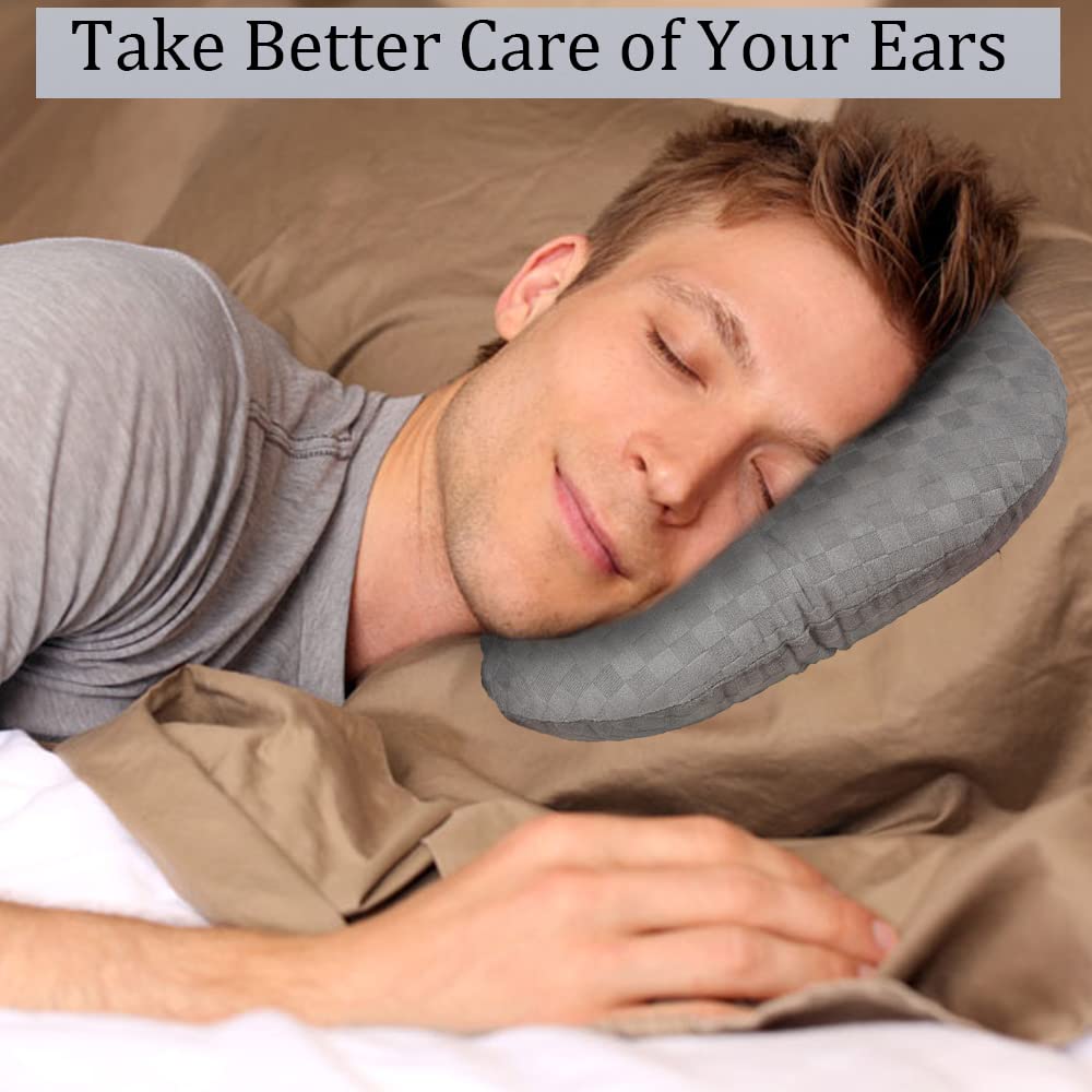Slumblr® Cotton Adjustable Ear Pillow - Square Shape