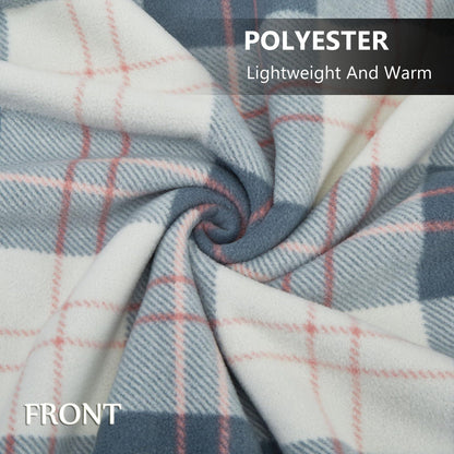 Slumblr® Fleece Wearable Plaid Blanket
