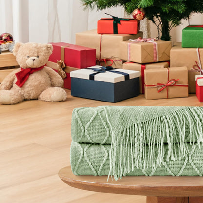 Slumblr® Nordic Knitted Throw Blanket