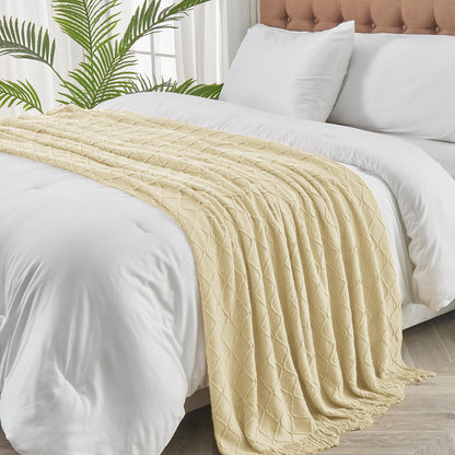 Slumblr® Nordic Knitted Throw Blanket