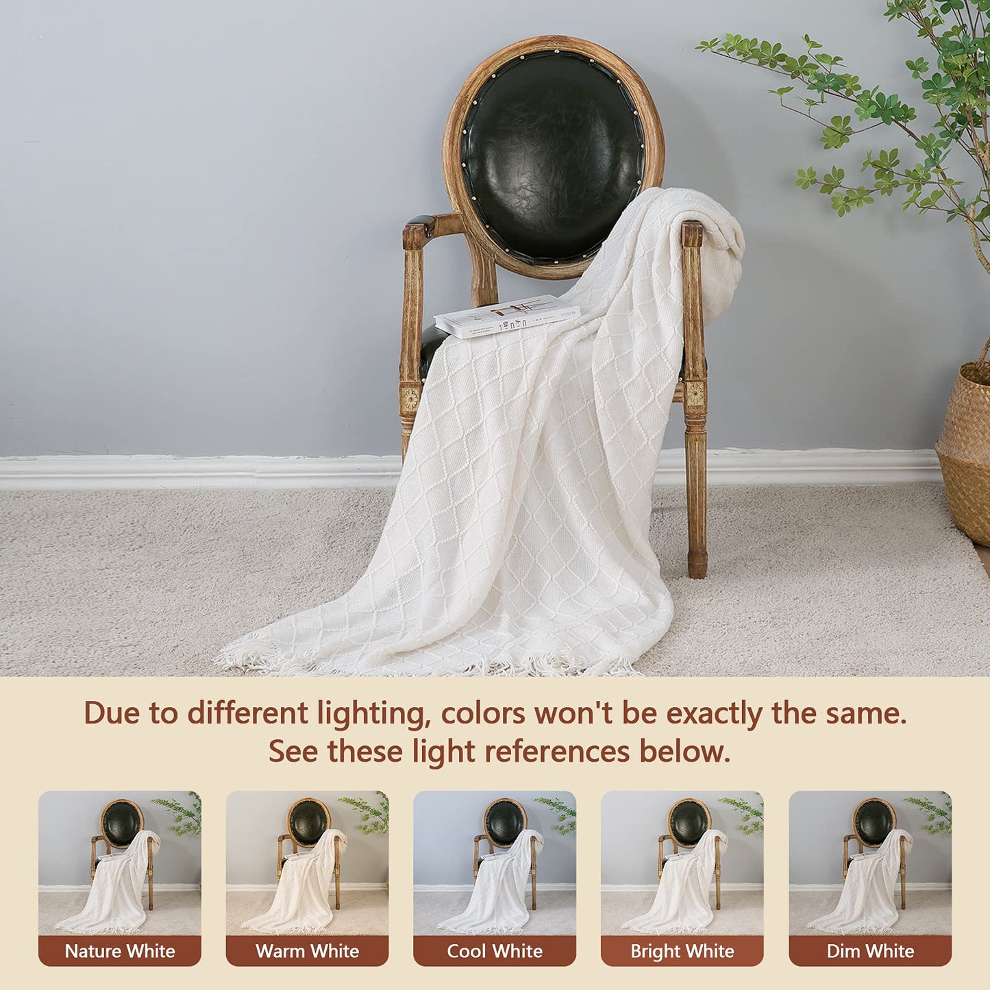 Slumblr® Nordic Knitted Throw Blanket