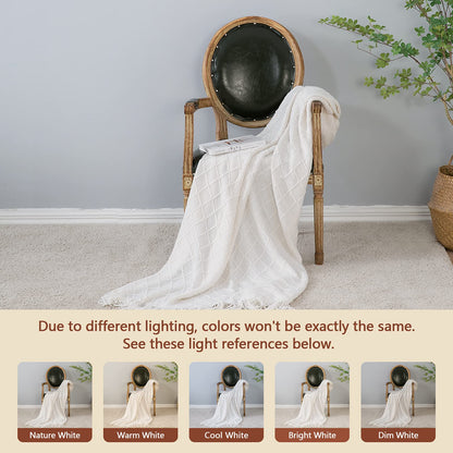 Slumblr® Nordic Knitted Throw Blanket