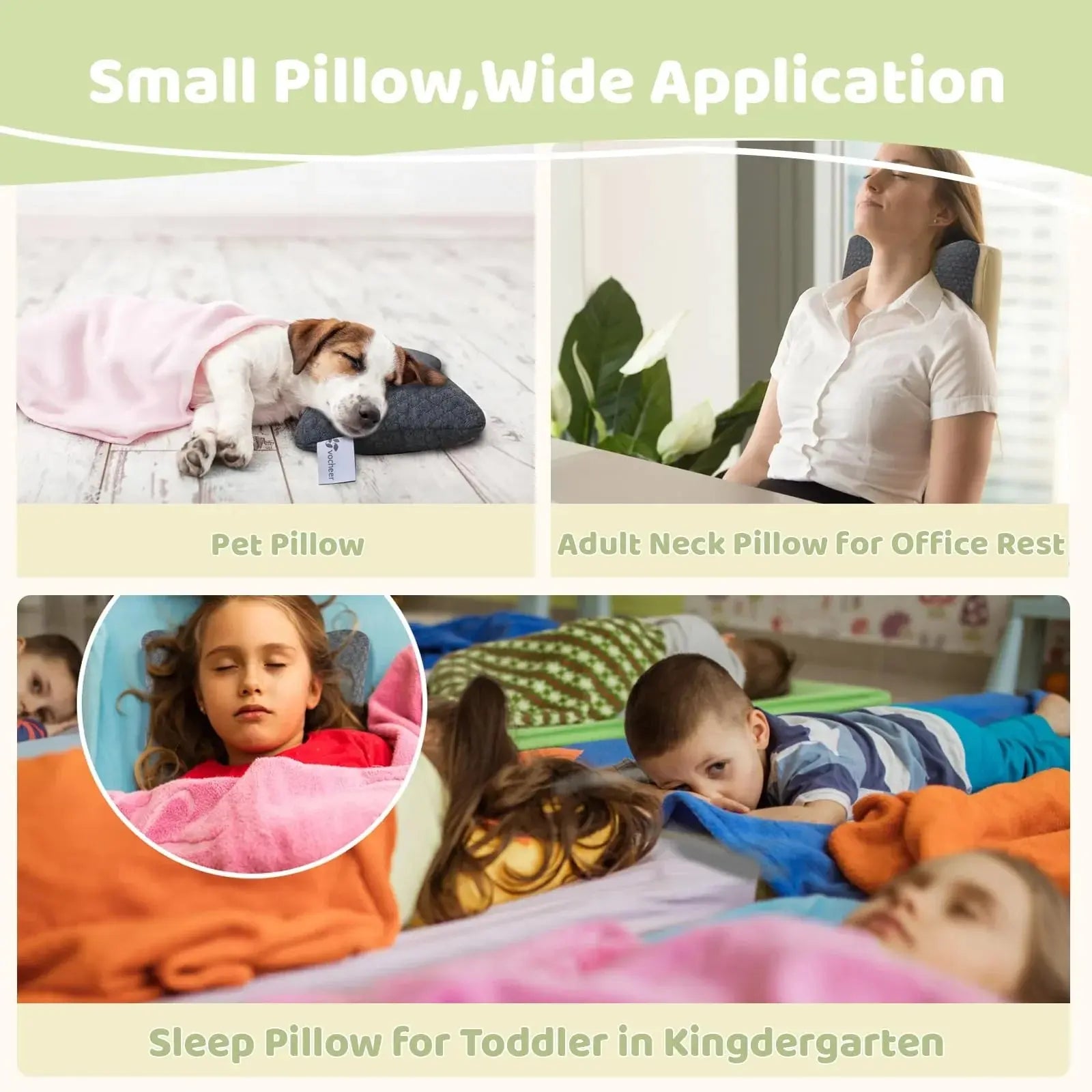 Slumblr® Mini Travel Comfort Pillow (2 Pcs) Slumblr