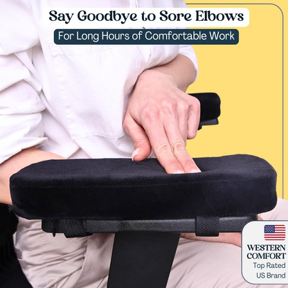 Slumblr® Memory Foam Chair Armrest Pads