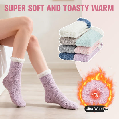 Slumblr® Fuzzy Thermal Socks Set (2 Pairs)
