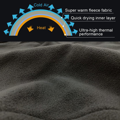 Slumblr® Fleece Balaclava Thermal Cycling Cap