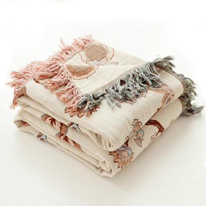 Slumblr® Aztec Boho Woven Throw Blanket