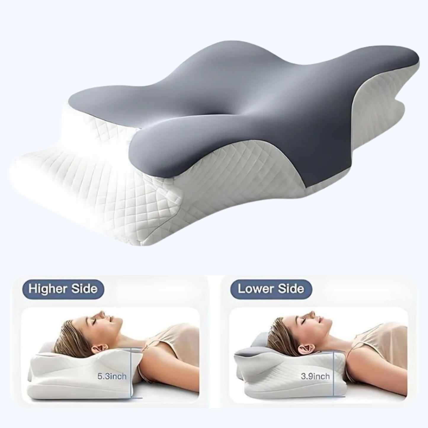 Slumblr® Contour Pillows 2.0: Elevated & Enhanced Thickness