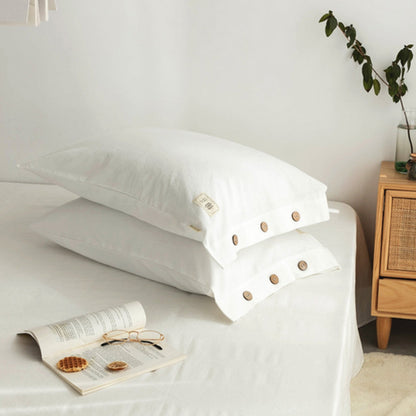 Slumblr® Solid Cotton Pillowcase Set (2pcs)