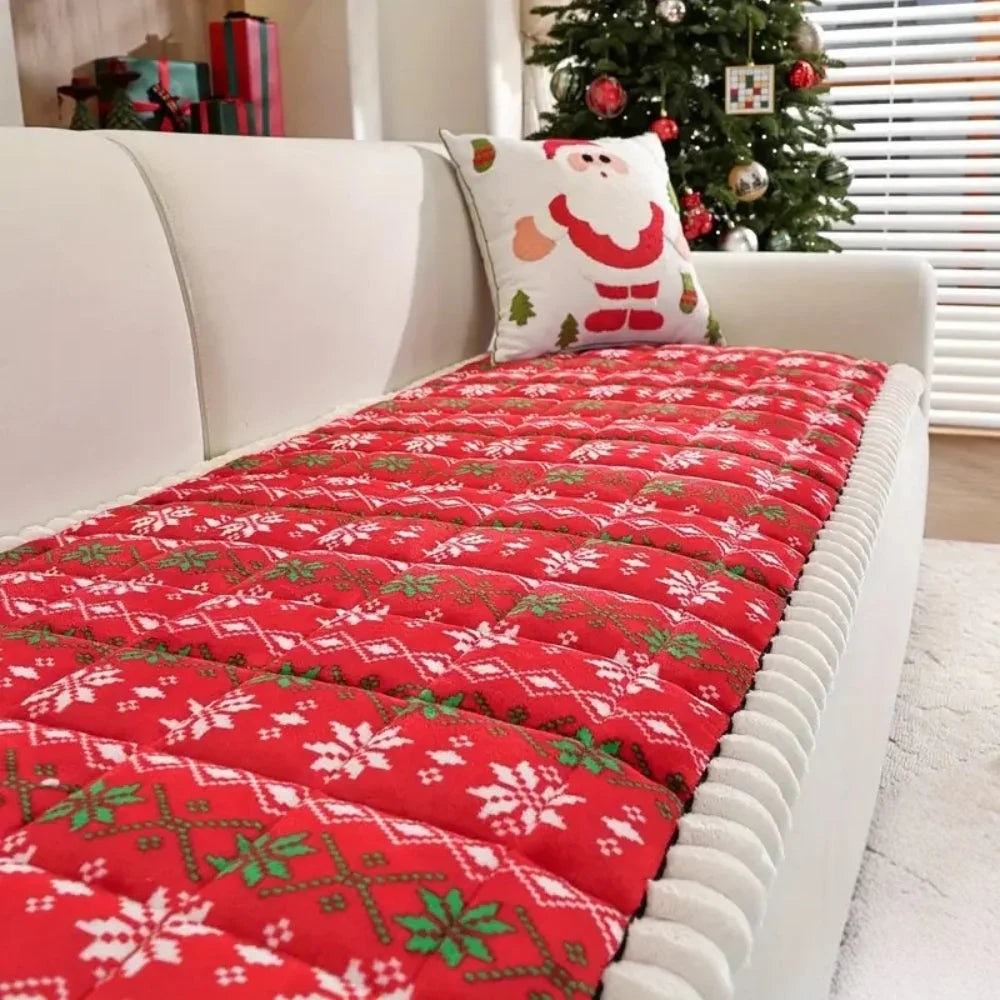 Slumblr® Thickened Snowflake Sofa Slipcovers