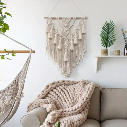 Slumblr® Woven Boho Geometric Wall Tapestry