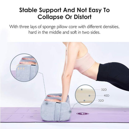 Wholesale Eco Friendly Soft Meditation Yoga Bolster Pillow Cushions Back Pain Relief Yoga Pillow Bolster