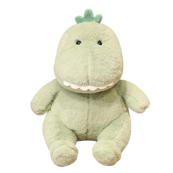 Free Sample Green Dinosaur Plush Stuffed Animal Toys with Cute wings Soft Baby comfort Plush Dinosaur Stuffed Toys Gifts