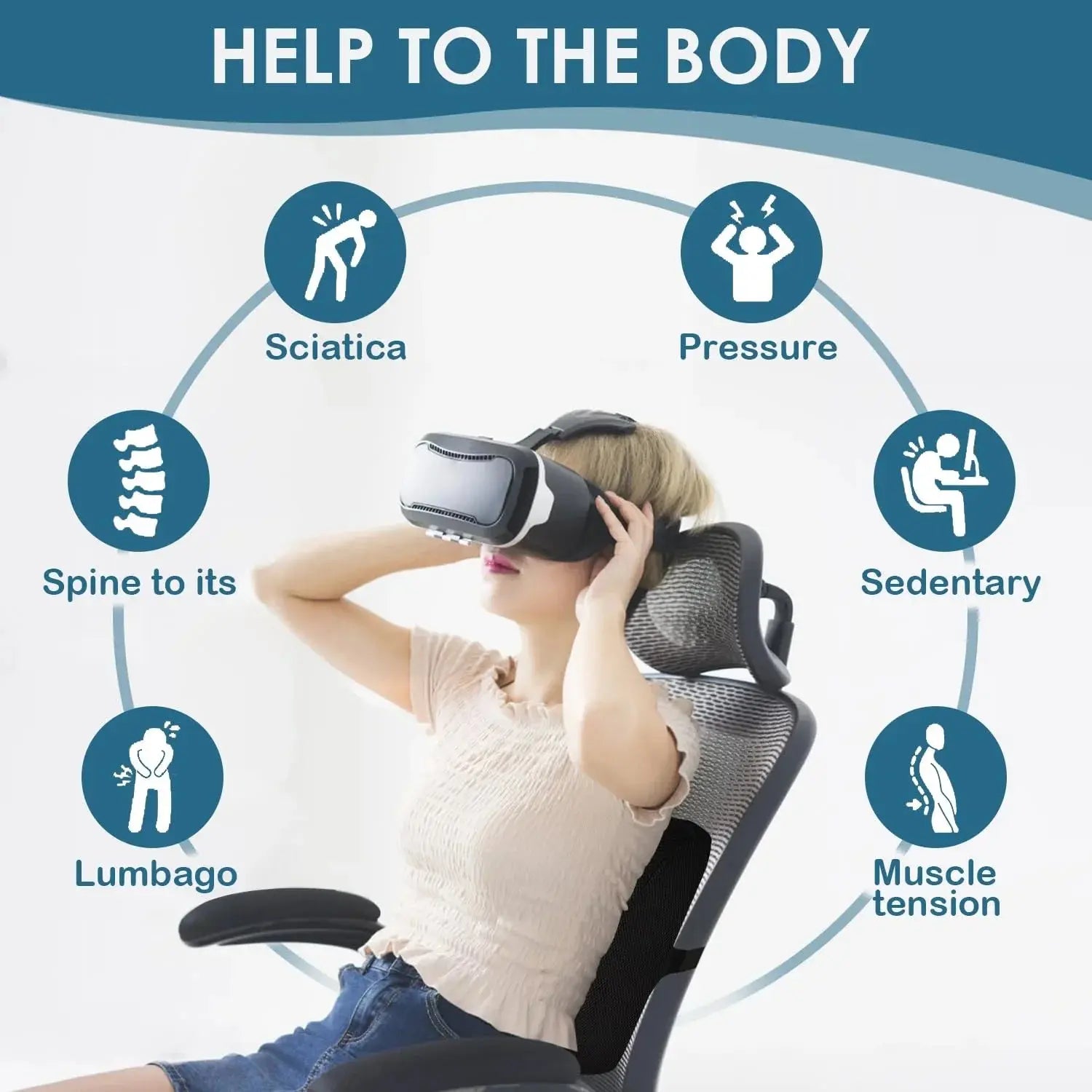 Slumblr® Superior Lumbar Support Cushion Slumblr