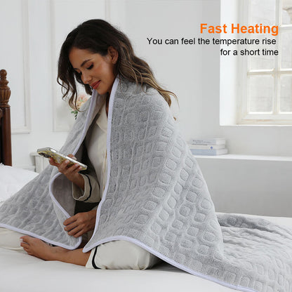 Slumblr® Weighted Heating Blanket for Soothing Comfort