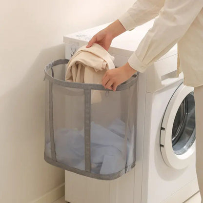 Slumblr® Foldable Mesh Laundry Basket