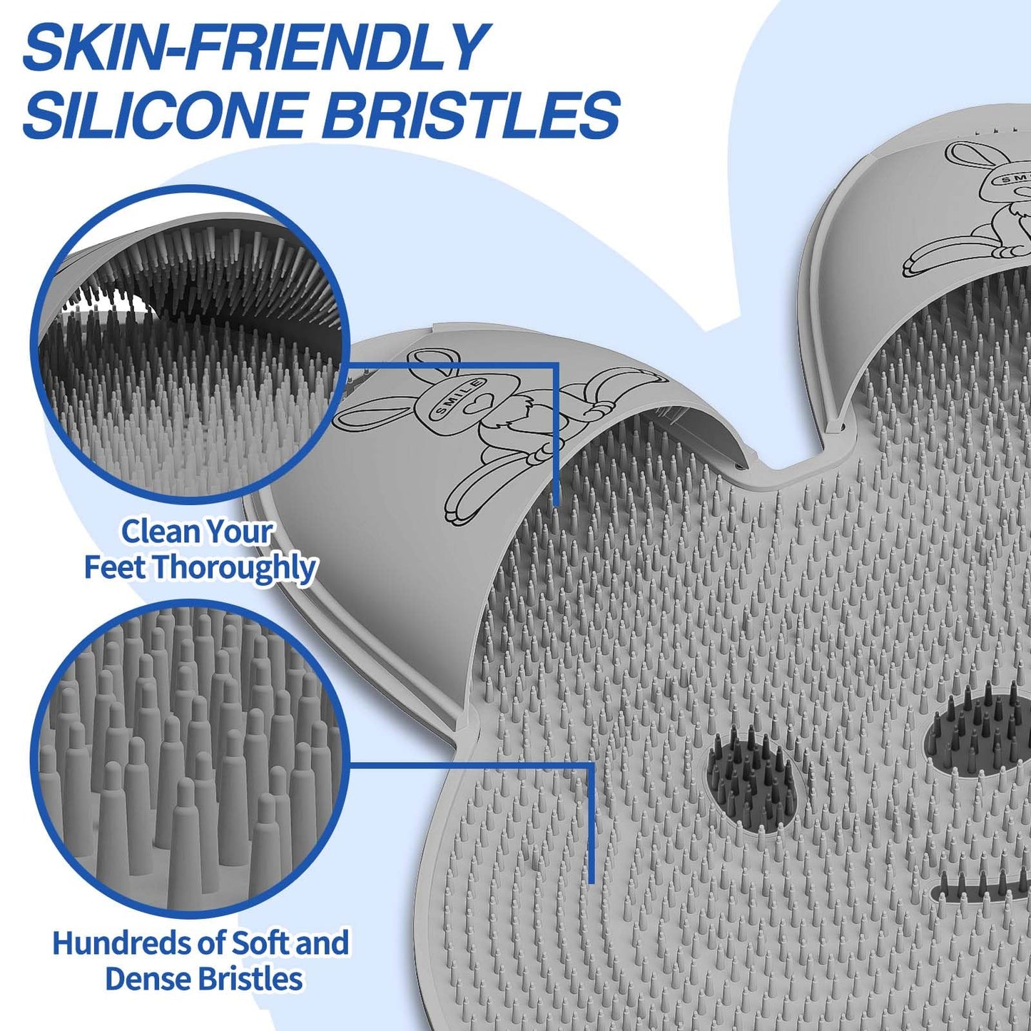 Slumblr® Rabbit Anti Slip Shower Mat