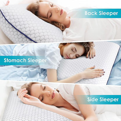 Slumblr® Ultra Thin Memory Foam Pillow