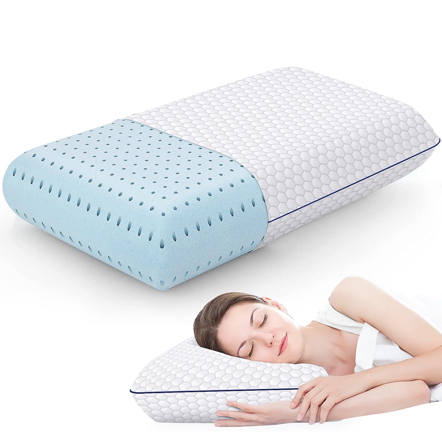 Slumblr® Ultra Thin Memory Foam Pillow