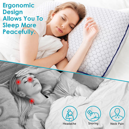 Slumblr® Ultra Thin Memory Foam Pillow