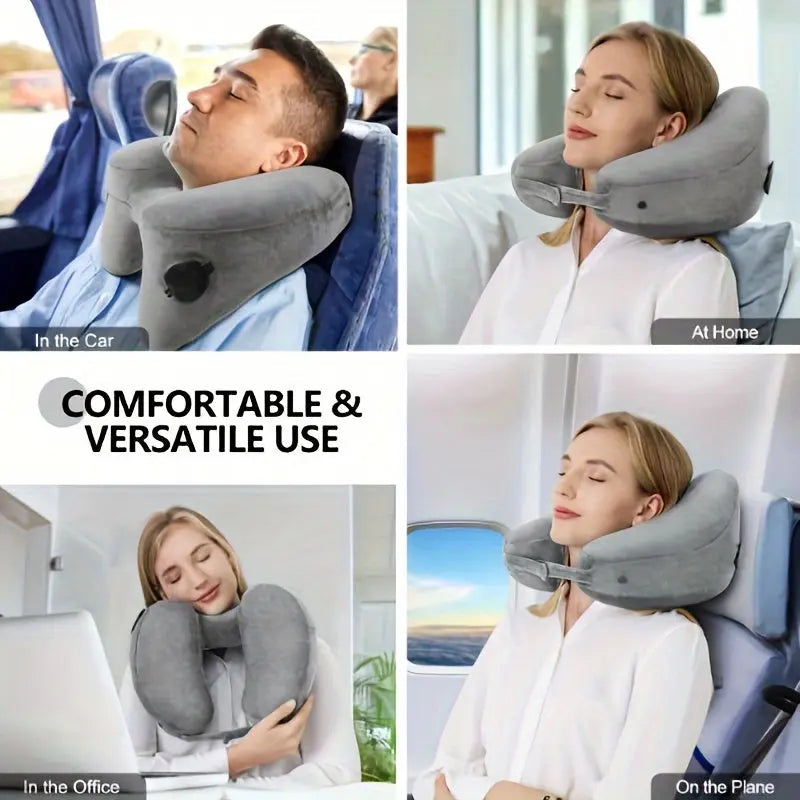 Slumblr® Inflatable H-Type Neck Travel Pillow Slumblr