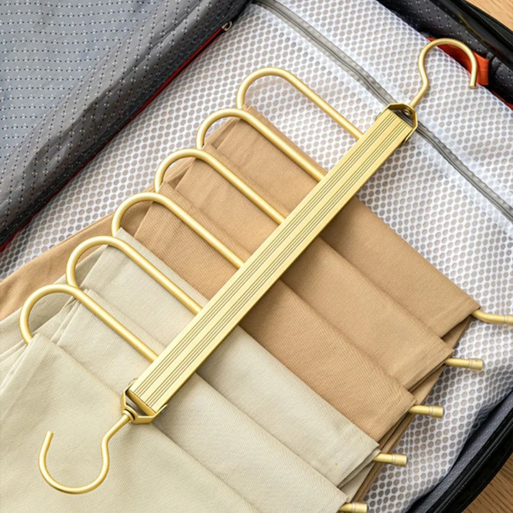 Slumblr® Gold Space-Saving Trouser Hanger