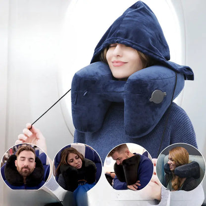 Slumblr® Inflatable H-Type Neck Travel Pillow Slumblr