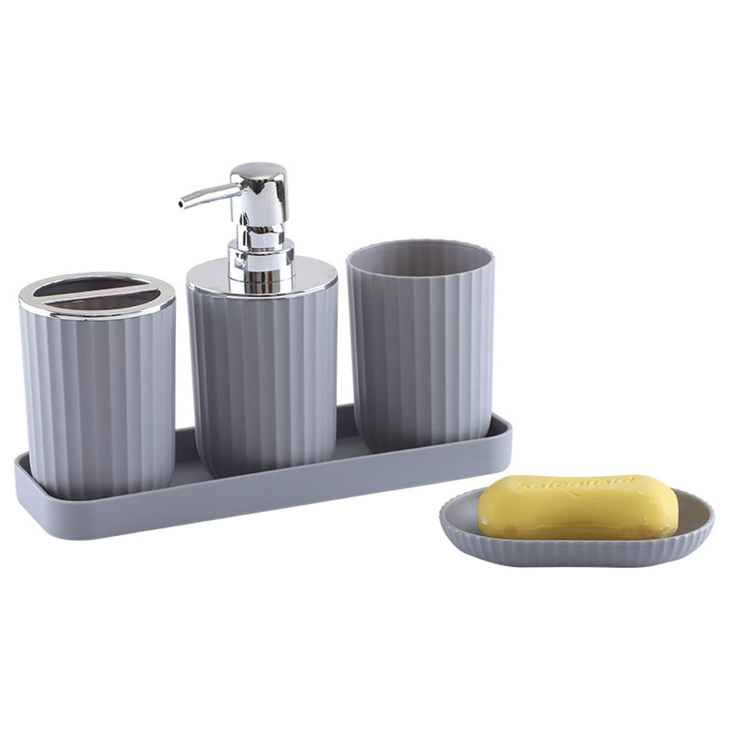 Slumblr® Ribbed Pearl Bath Accessories