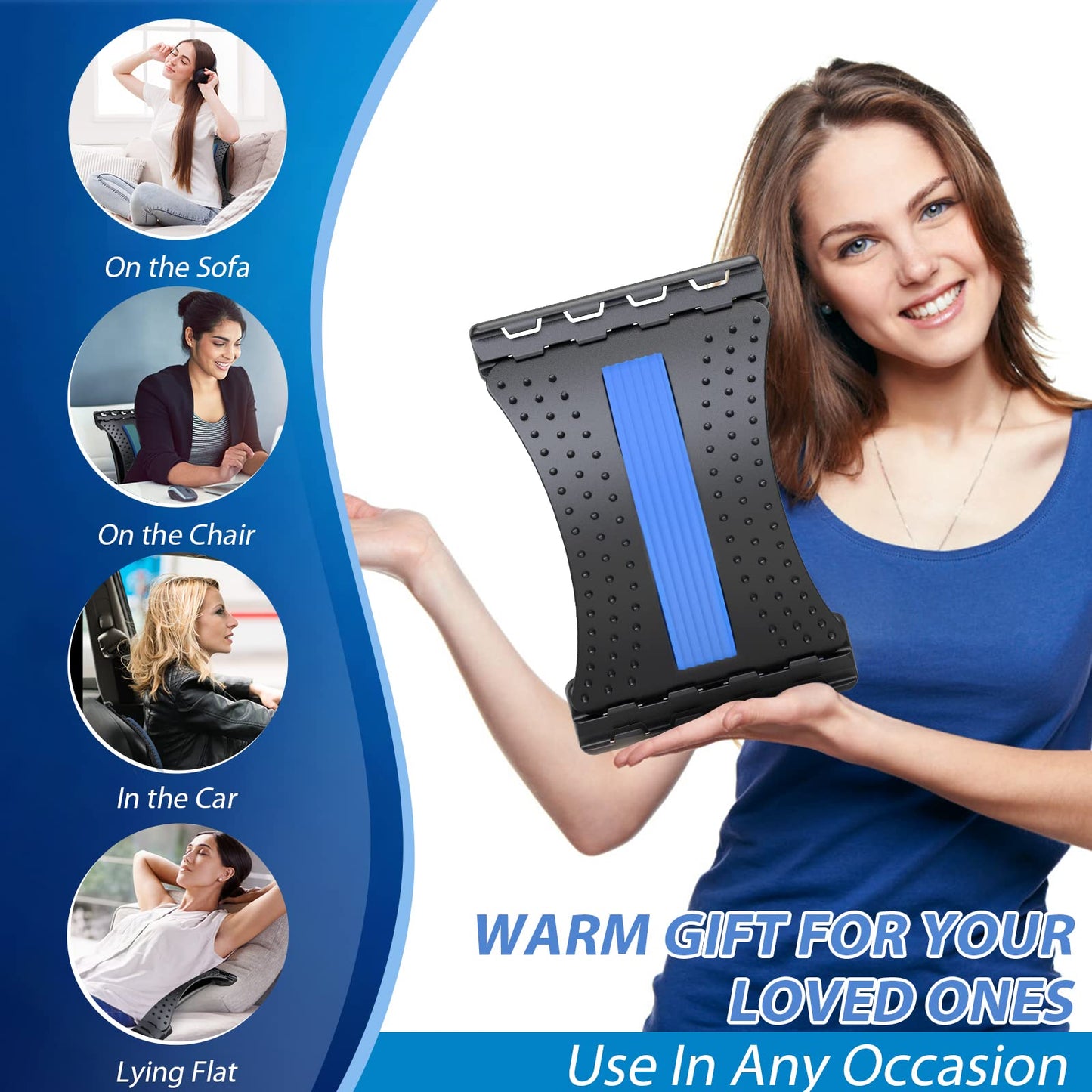 Slumblr® Adjustable Multi-Level Back Stretcher