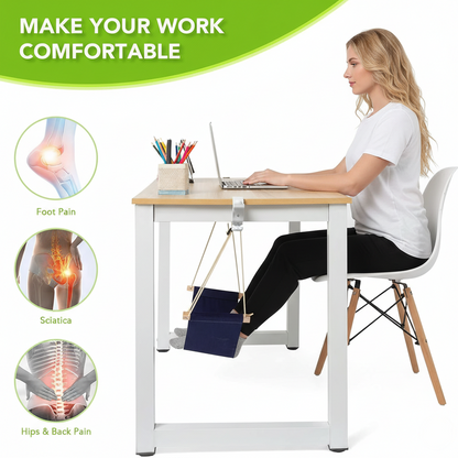 Slumblr® Adjustable Foot Hammock Under Desk