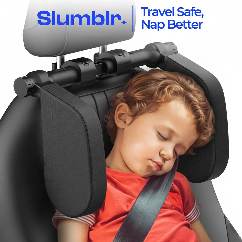 Slumblr® Adjustable U-Shaped Car Travel Pillow Slumblr