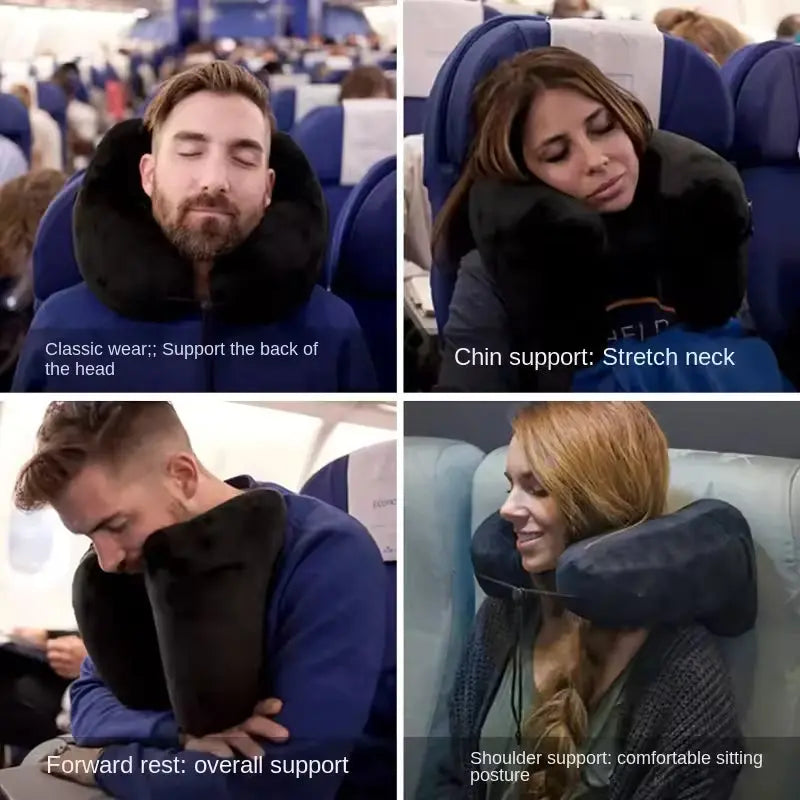 Slumblr® Inflatable H-Type Neck Travel Pillow Slumblr