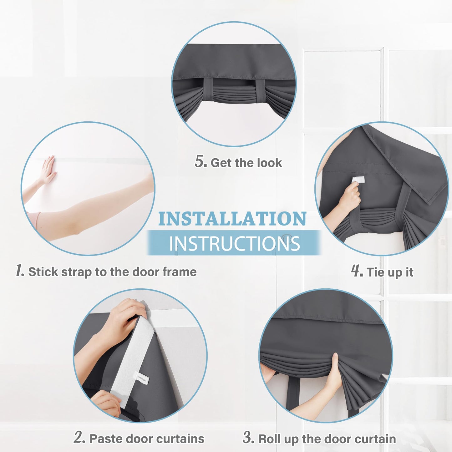 Slumblr® Blackout French Door Curtain