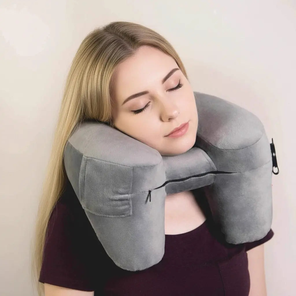Slumblr® Inflatable H-Type Neck Travel Pillow Slumblr