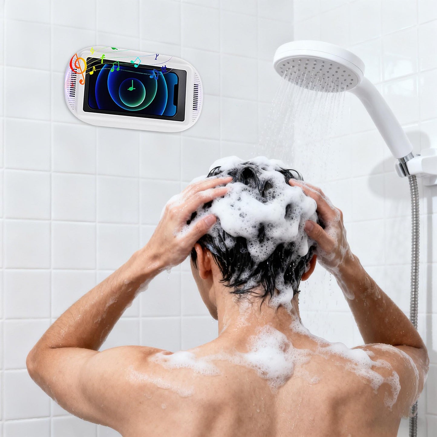 Slumblr® Waterproof Shower Phone Holder with 360° Rotation