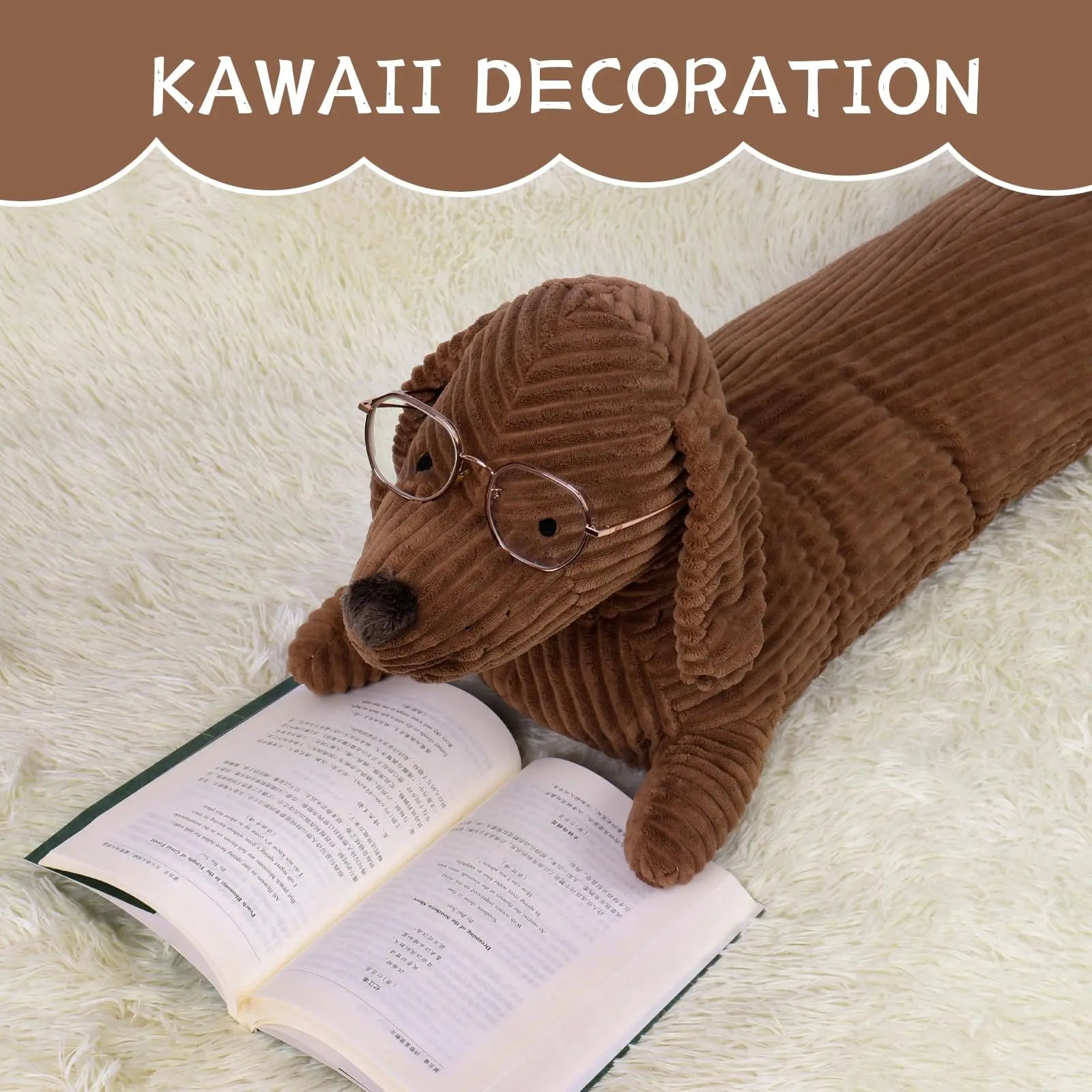 Slumblr® Dachshund Dog Stuffed Animal Plush Slumblr