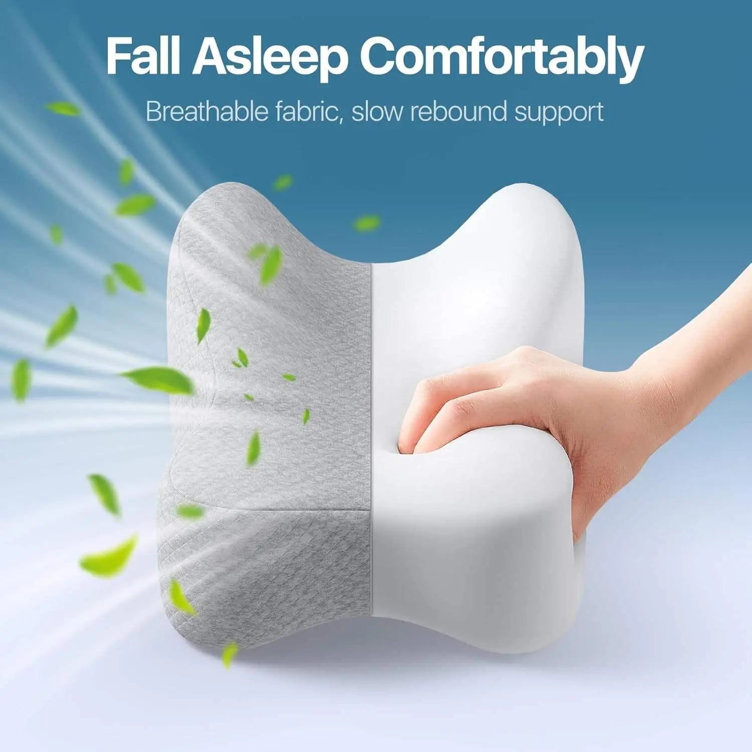 Slumblr® Memory Foam Support Cushion with Adjustable Strap Slumblr
