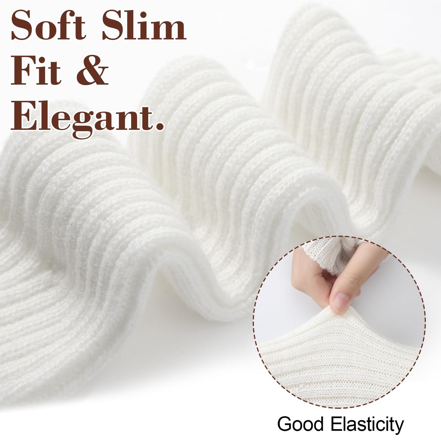 Slumblr® Knitted Soft Long Fingerless Glove