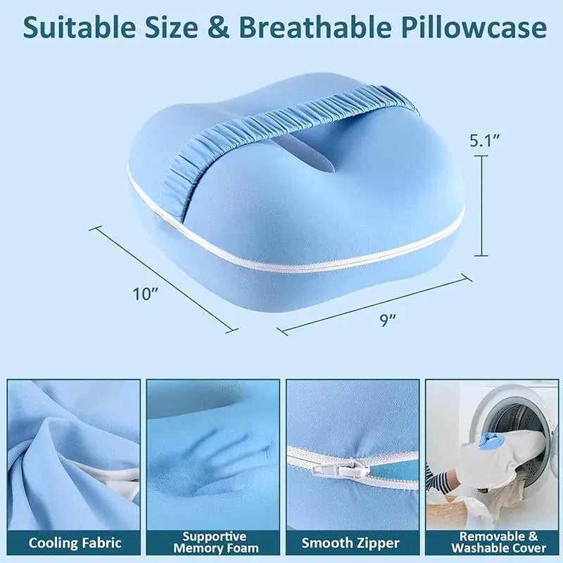 Slumblr® Memory Foam Slow-Return Support Pillow Slumblr