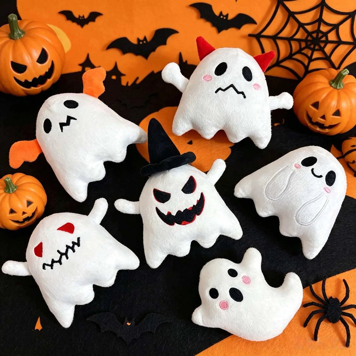 New Halloween Ghost Plush Doll Pillow, Living Room Sofa Cushion, Decorative Pillow, Wholesale