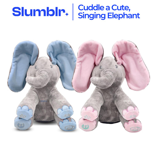 Slumblr® Singing Elephant Plush Toy Animated