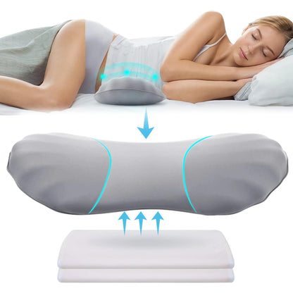 Slumblr® High Rebound Memory Foam Lumbar Pillow