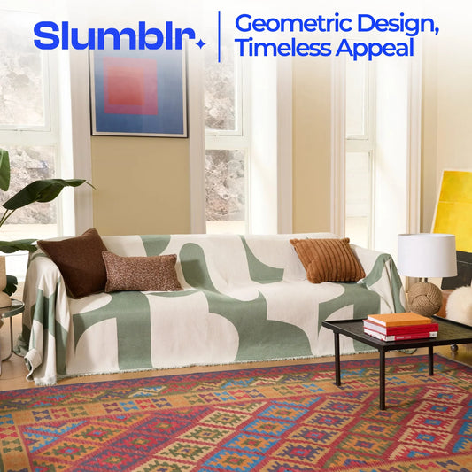 Slumblr® Luxury Chenille Sofa Blanket