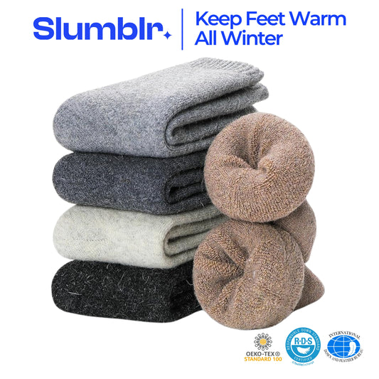 Slumblr® Wool Cashmere Socks Set (1 Pair)
