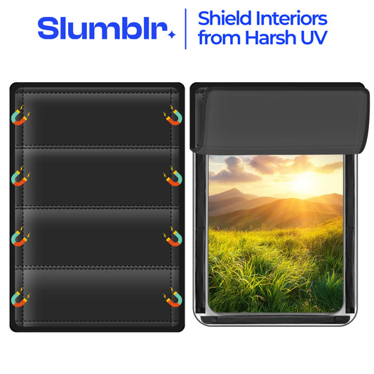 Slumblr® Foldable Magnetic Blackout Window Cover
