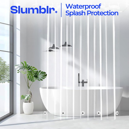 Slumblr® Clear Shower Curtain Liner for Bathroom