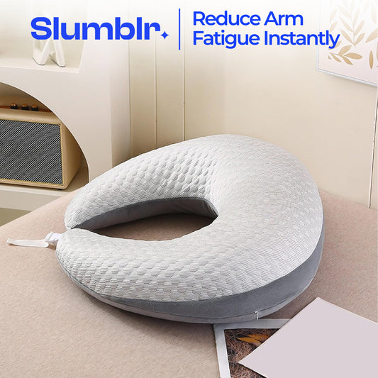 Slumblr® Crocheting Support Cushion Lap Desk Pillow