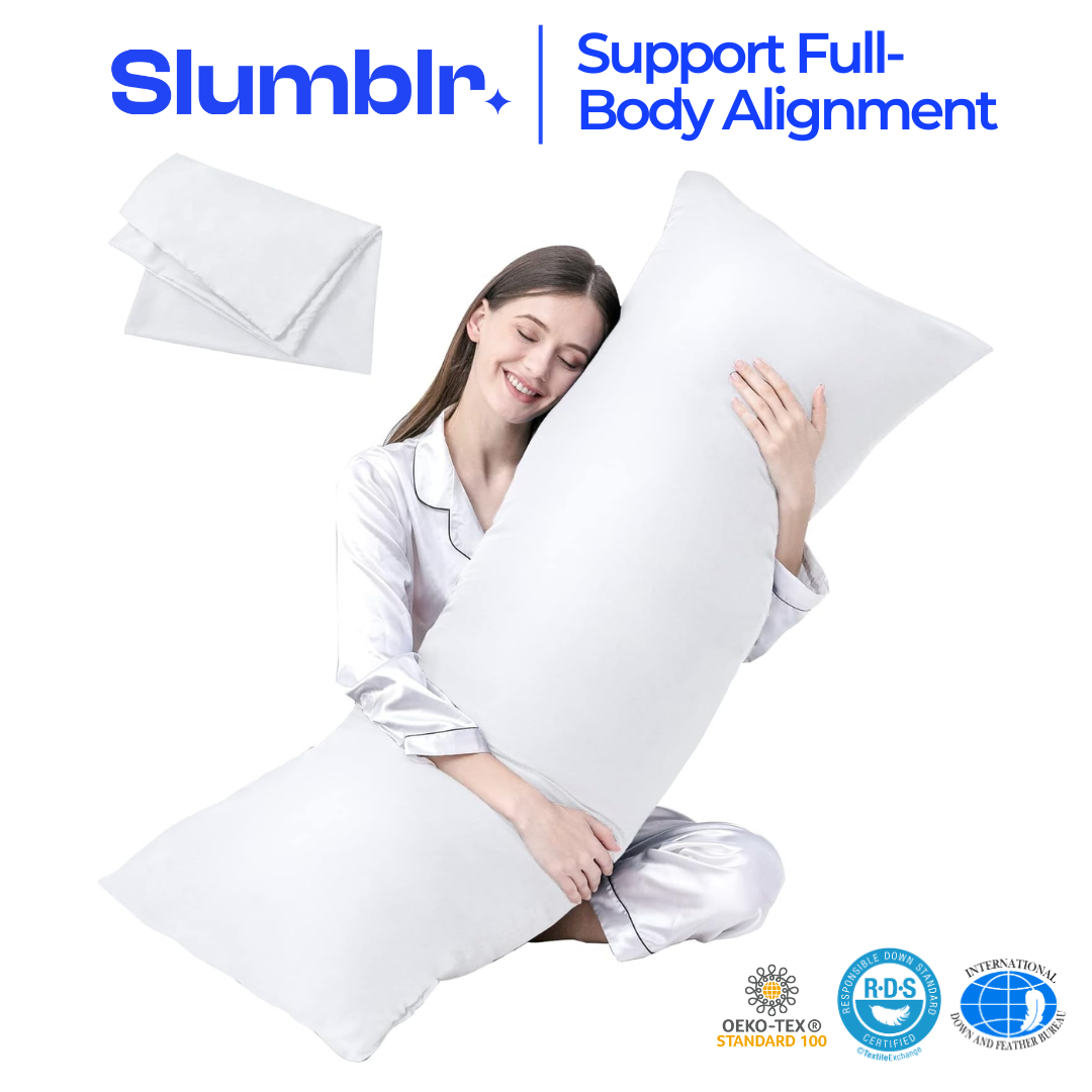 Slumblr® Breathable Large Body Pillow