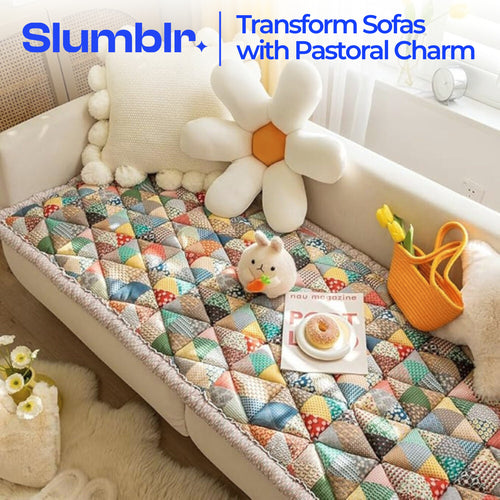 Slumblr® Warm Flower Pet Sofa Mat Blanket