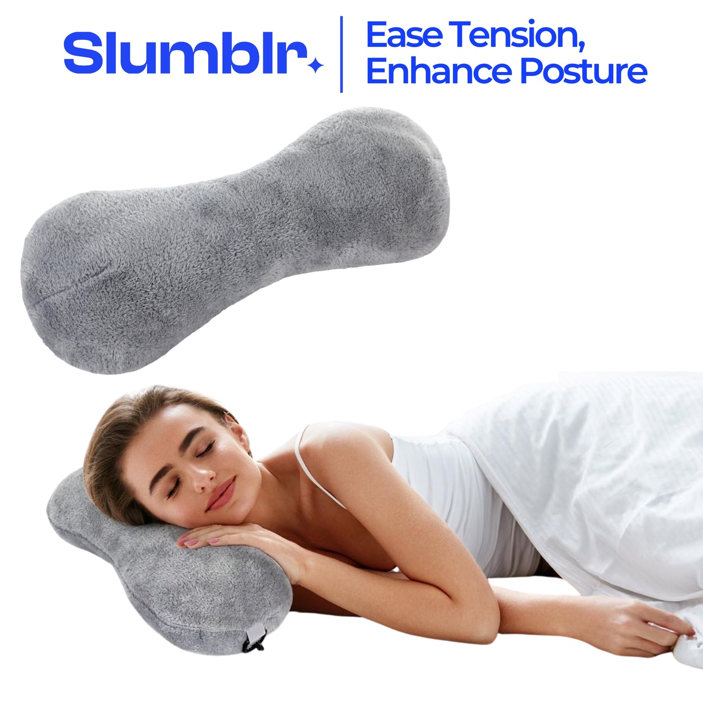 Slumblr® Plush Recliner Travel Cushion